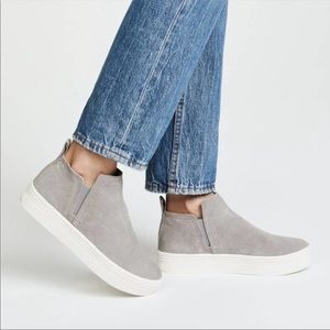 Dolce Vita Tate Suede Slip-on Sneaker in Grey Suede
